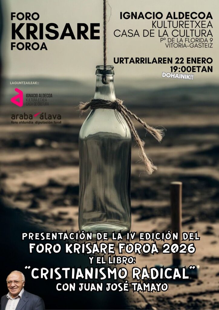 +Krisare - Presentación del libro Cristianismo radical, de Juan José Tamayo