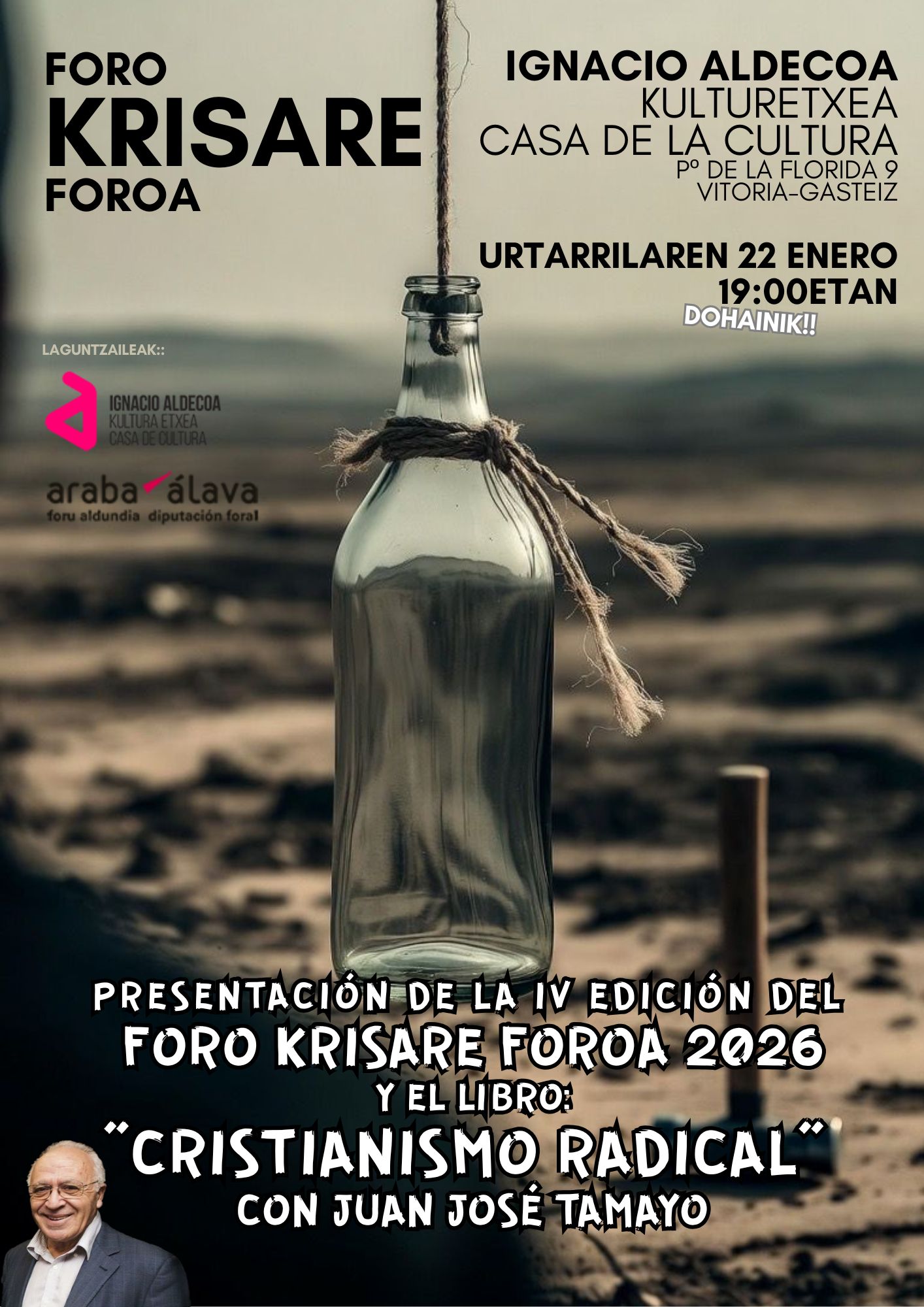 Presentación Foro 2026 y libro Cristianismo Radical