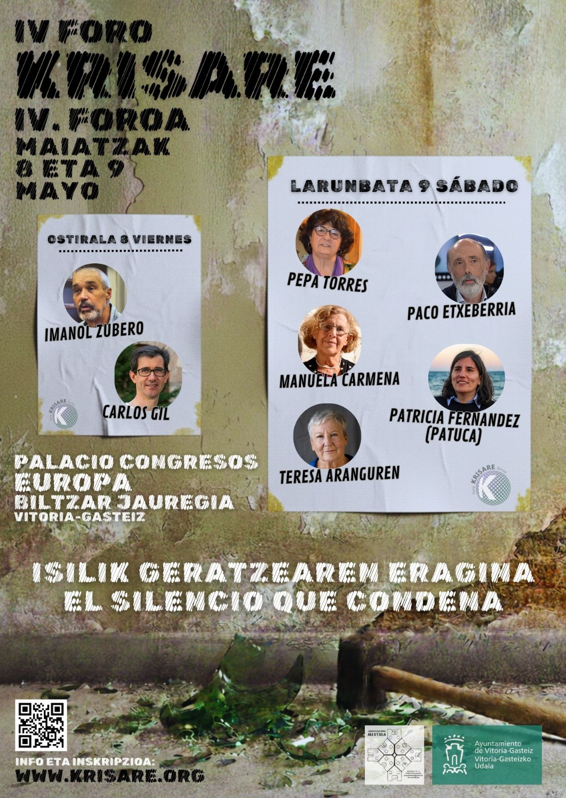 Foro Krisare Foroa - 2026 El silencio que condena - Isilik geratzearen eragina